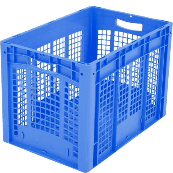 BITO Eurostapelbehälter XL /XL 64423 600x400x420 blau, Wände durchbrochen, C0291-0069