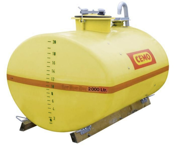 Cemo Fass 2000l kurz, Dom 420mm, Maße: 190 x 143 x 138 cm, 1824, 4052886044742