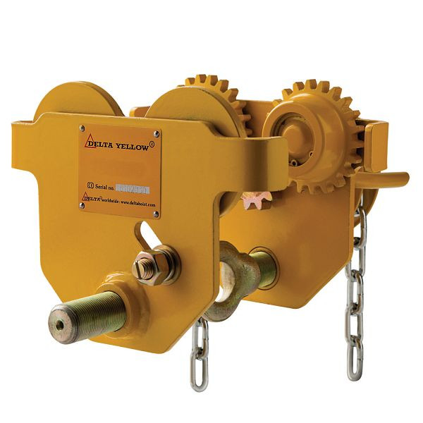 DELTA YELLOW® Haspelfahrwerk, mit 2,5 Meter Handkette- 0,5t, DY.0.037000500