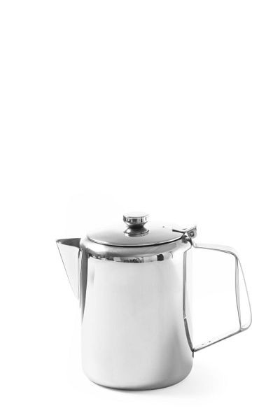 Hendi Kaffee-/Teekanne mit Klappdeckel, 1,4 L, ØxH: 126x185 mm, 453407