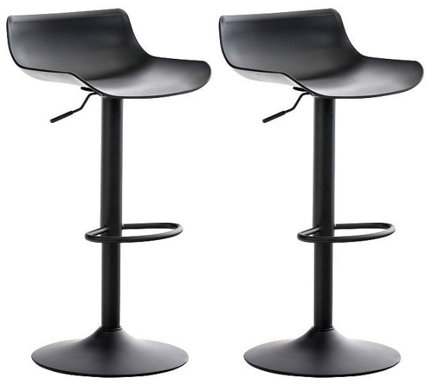 CLP Barhocker Aveiro, schwarz, VE: 2 Stück, 312924