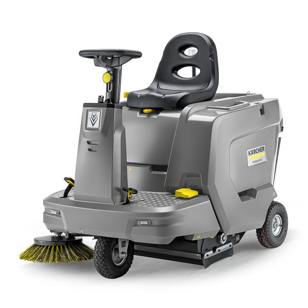Kärcher Aufsitzkehrmaschine KM 85/50 R Bp Pack, Max. Flächenleistung: 5100 m²/h, 1.351-127.0