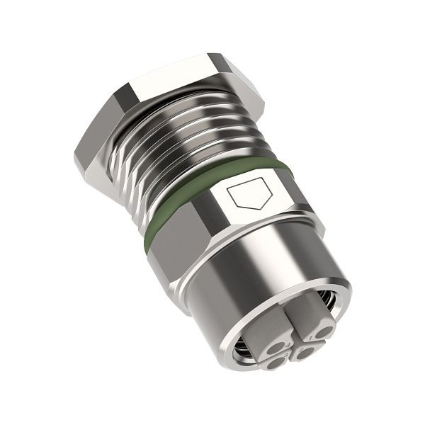 LAPP Rundsteckverbinder EPIC® POWER M12K A4 4+PE, VE: 20 Stück, 44423418