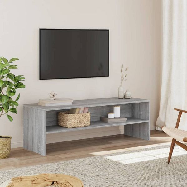 vidaXL TV-Schrank Grau Sonoma 120x40x40 cm Holzwerkstoff, 835565