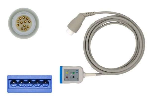 Golmed 5-adriges Stammkabel zu Philips / HP, wie Philips / HP M1668A, 15-5-P42.1