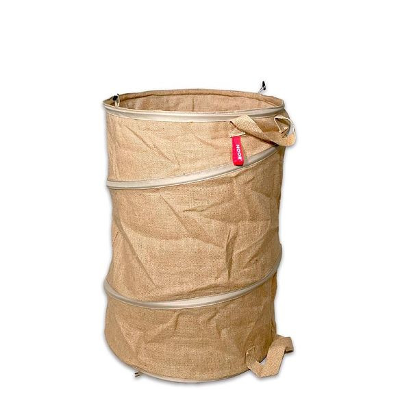 NOOR Jute Pop-Up Sack M 100L Ø 45x60 cm 300 g/m², 0174560JUPOP10