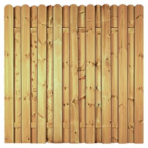 T&J LIEKE-Serie gerade 180 x 180 cm, ohne Rahmen, kdi grün, Lamellen 14 x 120 mm, geschraubt, 13811