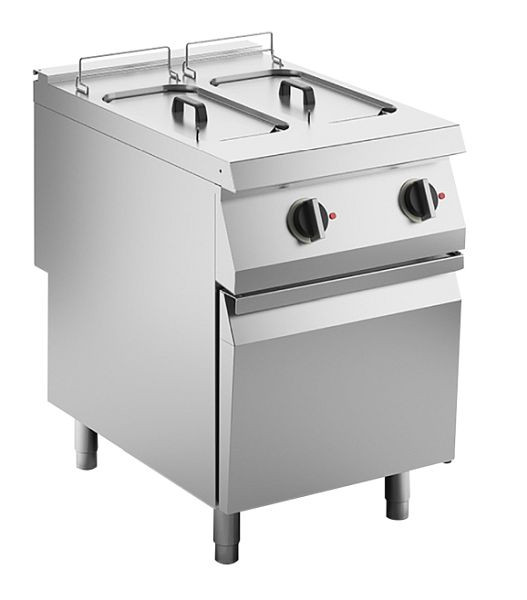 KBS Elektro-Fritteuse 2 Becken je 10 L Standgerät 18kW, 10514404