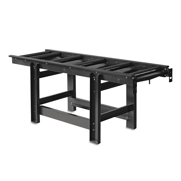 Metallkraft Rollenbahn 2000x520mm -6 Rollen leichte Ausführung, 3649350