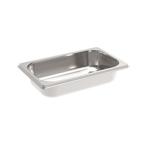 Rieber GNauto Behälter 1/4, Tief: 55 mm konisch, ohne Griffe, stapelbar, 84010426