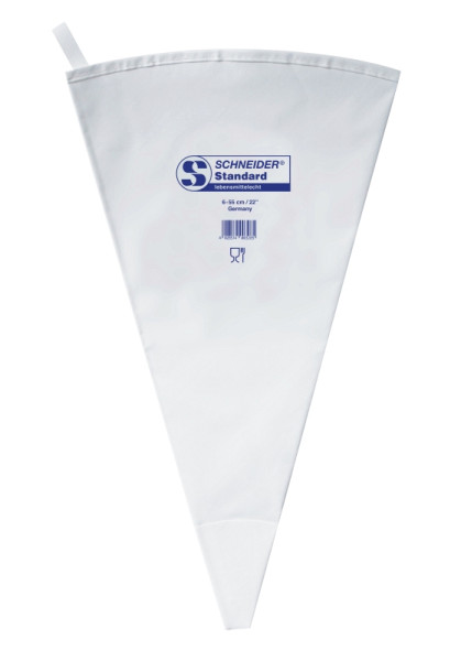 Schneider Spritzbeutel, 6-55 cm, "Standard" in blau, verschweißt, 350176