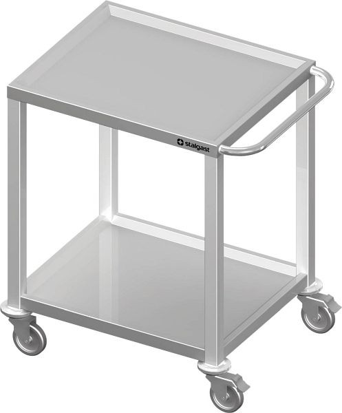 Stalgast Transportwagen mit zwei Böden, 900x600x850 mm, verschweißt, VWN09601