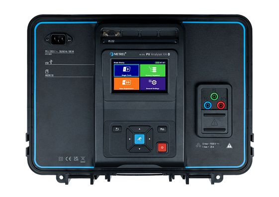 Metrel PV Tester für Photovoltaik und Elektroinstallation Bifaziale Set MI 3116 BF, 20993911