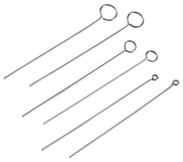 WLD-Tec Impfösen aus Platin/Iridium, Öse innen Ø 3 mm, Draht Ø 0,6 mm, 6.000.383