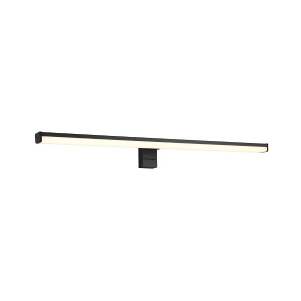 TRIO LED-Spiegelleuchte LINO 11W 3000K 1350lm schwarz Konverter IP44 284116032, 148250