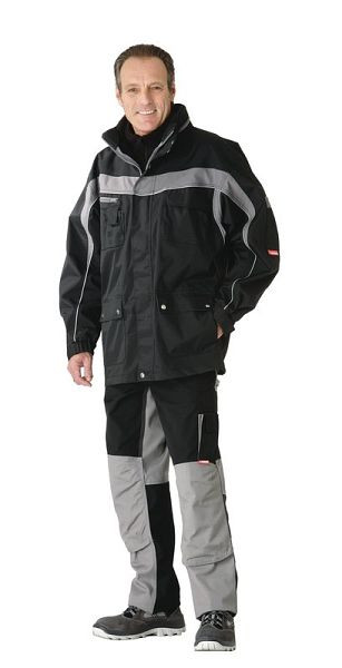 Planam Plaline Allwetterjacke, schwarz/zink, Größe 4XL, 2570068