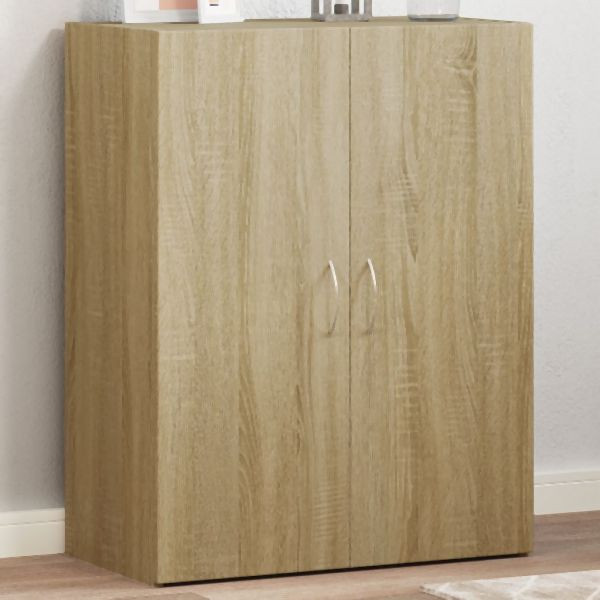 vidaXL Aktenschrank Sonoma-Eiche 60x32x77,5 cm Holzwerkstoff, 840767