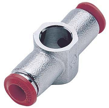 timmer B-TS-4-M5-MSv, T-Schwenkringstücke für Hohlschrauben, Serie "A-H", Schlauch-Ø: 4 mm, Gewinde: M5, VE: 10 Stück, 03675007
