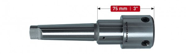 Karnasch Aufnahmehalter MK4 ohne Innenkühlung für Weldon 32mm (1 1/4'), 201844