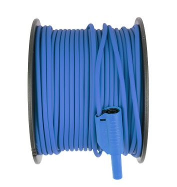Metrel A 1027 Testleitung, Blau, 50m, 0,75mm², Rolle, 20991146