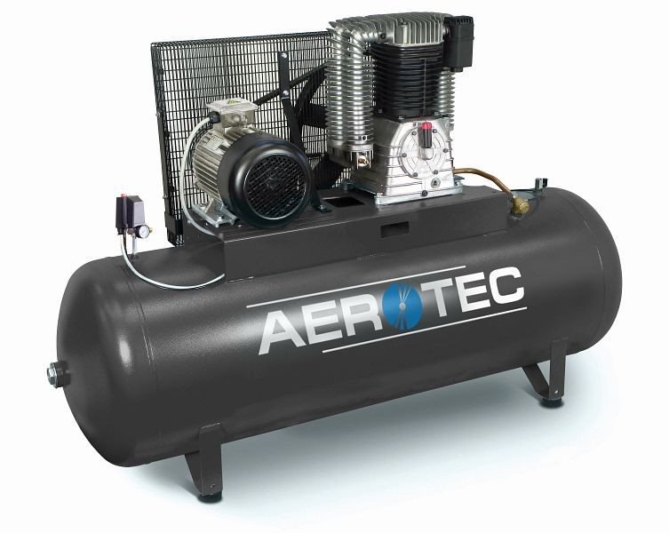 AEROTEC 1100-500 PRO AK50 - 10 bar inkl. ST Schaltung Druckluft Kolbenkompressor liegend 400 Volt, 2005382