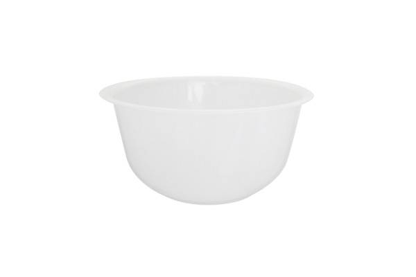 Schneider Schüssel, Inhalt 4,5 l, Polyethylen, natur-weiß, Durchmesser 280 mm, 290020