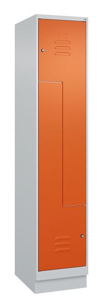 C+P Z-Spind Classic PLUS, C Z-Spind, Classic PLUS, Sockel, 2 Abteile, 1950x400x500mm, 7035/2004, Zylinderschlösser, 080023-122 S10031