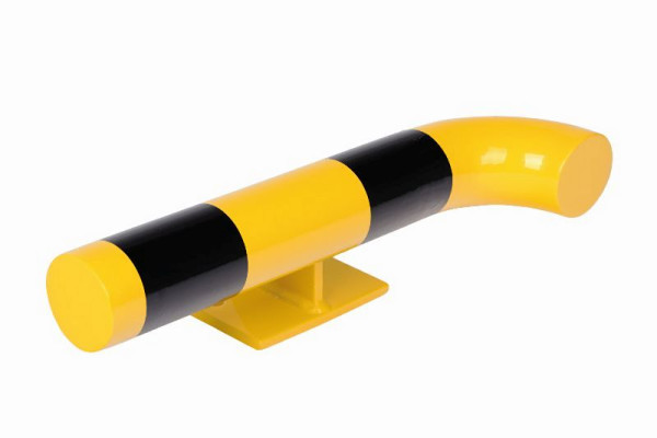 CRASH STOP Eckmodul für Wandschutz Ø76 rechts innen, L 500 mm, beschichtet, 80-500WRI-