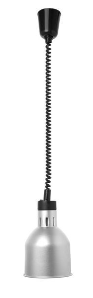 Hendi Höhenverstellbare Wärmelampe, zylinderförmig, ØxH: 175x250 mm, Silber, 273883