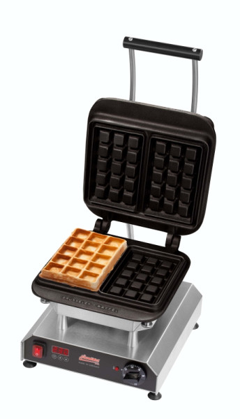 Neumärker Waffeleisen Thermocook® inkl. Brüsseler Waffel Wechselplatten (Gusseisen antihaftbeschichtet), 12-40801-15_B