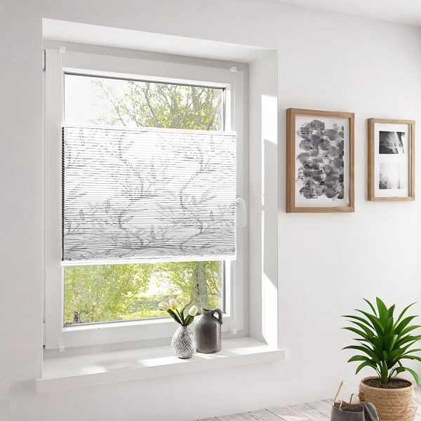 Sekey Wabenplissee Ohne Bohren Verdunkelung Rollo Blickdicht, Klemmfix, Aluminiumschiene, BL-5108