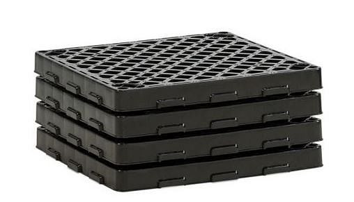 Cemo PE-Rost 60 x 60 (4 x) für PE-Palettenauffangwanne 220/4, 400/4, 11281