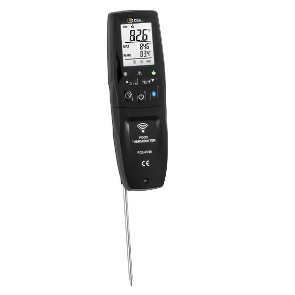 PCE Instruments Thermometer, Messfunktionen MAX, HOLD, PCE-IR 90