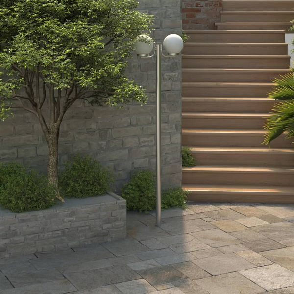 vidaXL Garten-Kandelaber 2-flammig 220 cm, Top-Qualität, 40390