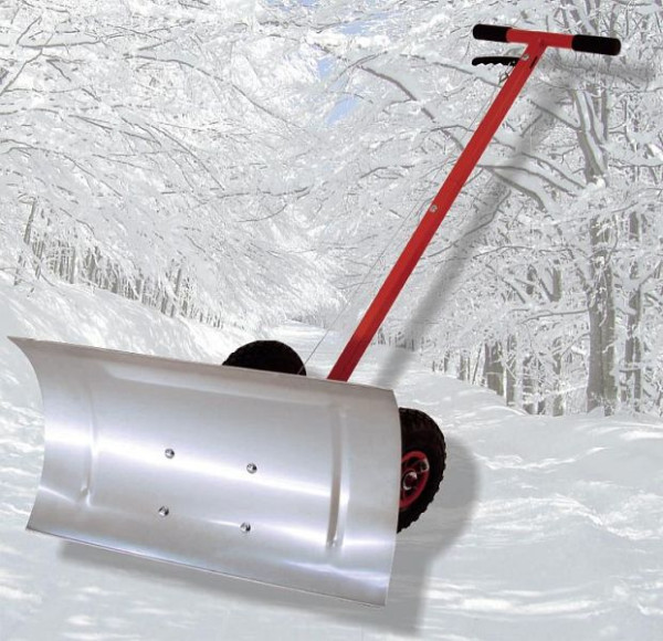 PowerPac Hand-Schneeschieber 740 mm mit Rädern, SCH74