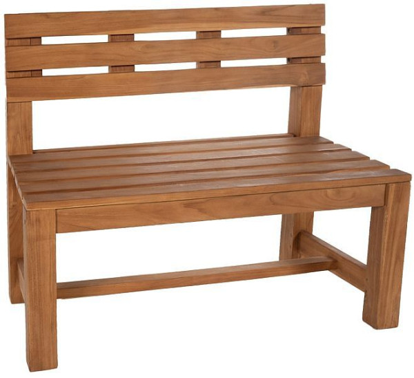 CLP Teakbank Augusta 120 cm, teak, 325195, 4255716339005