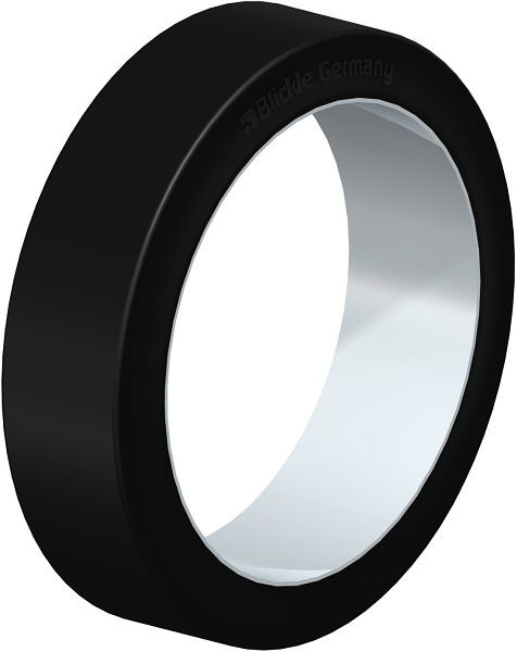 Blickle BEV 285x75/220-ZST Bandage / Reifen aus Elastik-Vollgummi, Schwarz, 255406