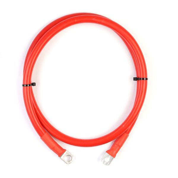 WATTSTUNDE Batteriekabel 50mm² M8/M10 130cm rot, 400-1278-15