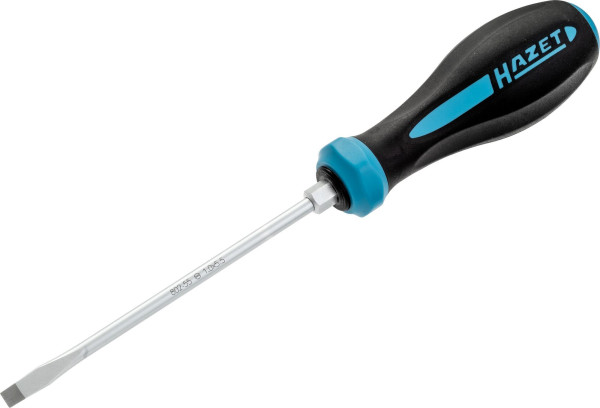 Hazet Schraubendreher HEXAnamic®, Schlitz Profil, 1 x 5.5 mm, 802-55