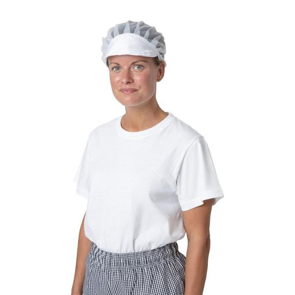 Whites Haube mit Schirm weiß, Einheitsgröße, Unisex, B226