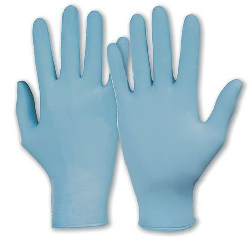 KCL Einmalhandschuhe Dermatril aus Nitril, Kategorie III, 28 cm lang, Gr. 7, VE: 25 Paar, 158236