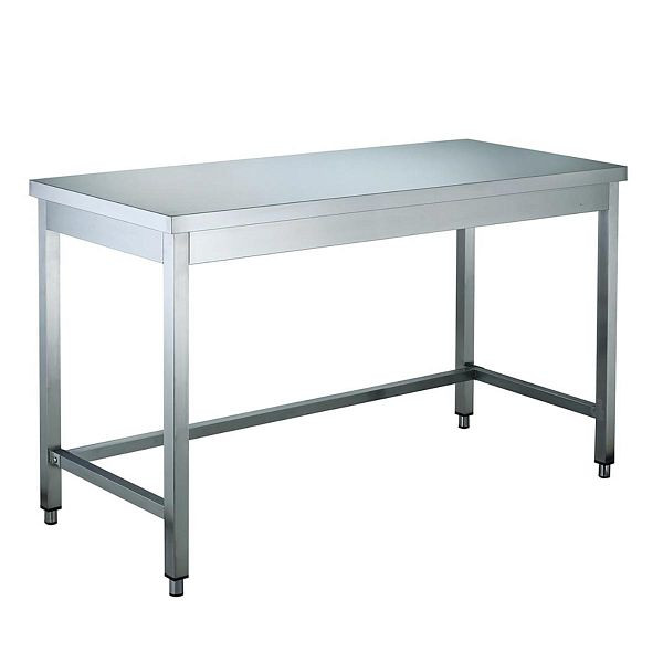 Vaiotec EASYLINE Arbeitstisch 600 / unterfahrbar, Tragkraft ca. 150-200 kg, 140x60x85 cm, 10128