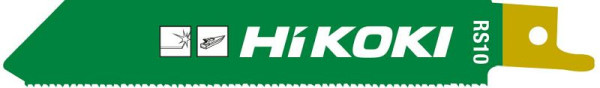 HiKOKI Säbelsägeblatt Edelstahl carbide RS10/S522EHM, VE: 2 Stück, 752035