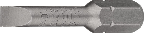 Hazet Bit, Sechskant massiv 8 (5/16 Zoll), Schlitz Profil, 1 x 5.5 mm, 2210-9