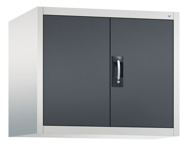 C+P Aufsatzschrank Acurado, H790xB930xT600mm, Farbe: Lichtgrau / Schwarzgrau, Muldengriff, 9295-000 S10024
