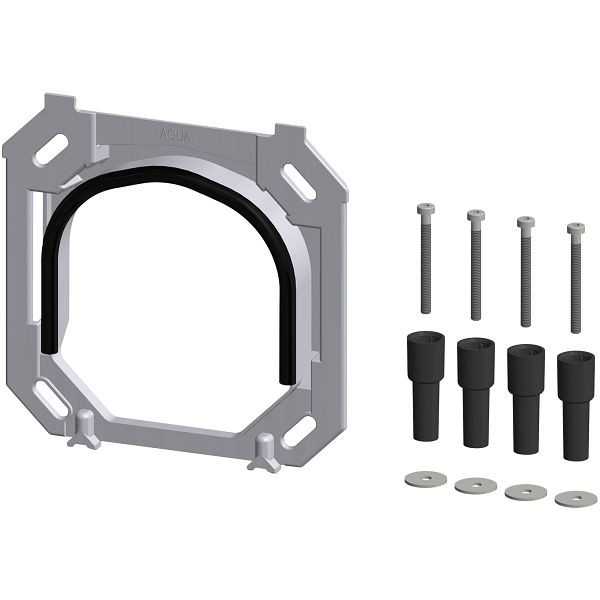 KWC Halterahmen mit Profildichtung, komplett mit Befestigungsmaterial, 2000105568