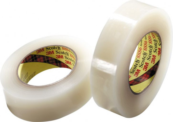 3M Scotch Stretchklebeband 8884, transparent, 55 m x 36 mm, VE: 24 Rollen, 7000048602