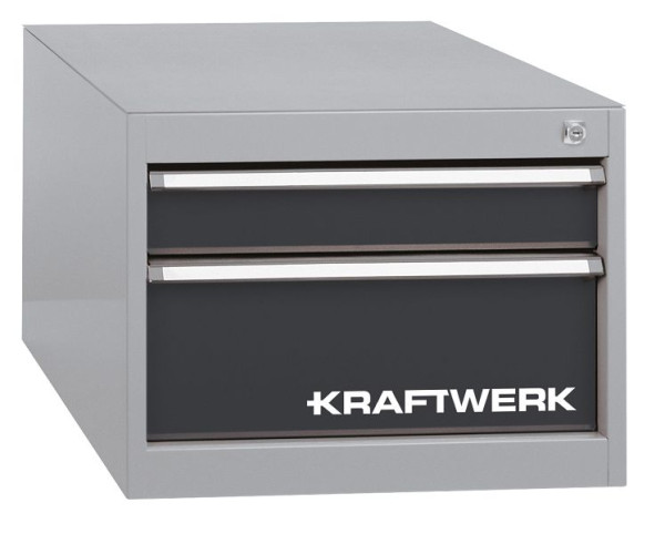 Kraftwerk Schubladenbox 380x535x600 mm, 2 Schubladen, 90 + 180 mm, 137.001.000