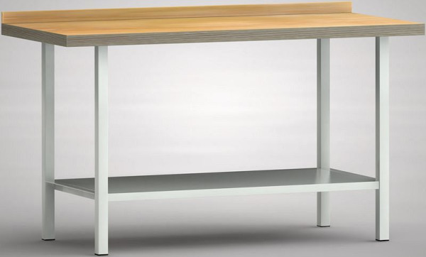 KLW Standard-Werkbank - 1500 x 700 x 900 mm L x T x H (ERGO-Version), Standard, WS005E-1500M40-X7000