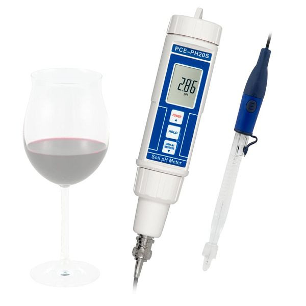 PCE Instruments pH-Meter, Schutzklasse (Gerät) IP67, PCE-PH20WINE